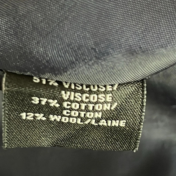 Lafayette 148 Wool Blend Textured Snap Front Jacket in Dusk - NEW - Size 6 - Picture 5 of 9